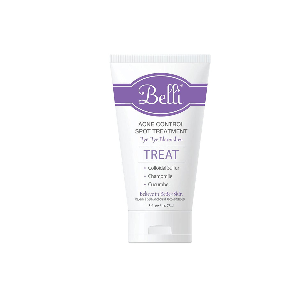 Botella de Belli Acne Control, solución puntual para brotes en la piel.
