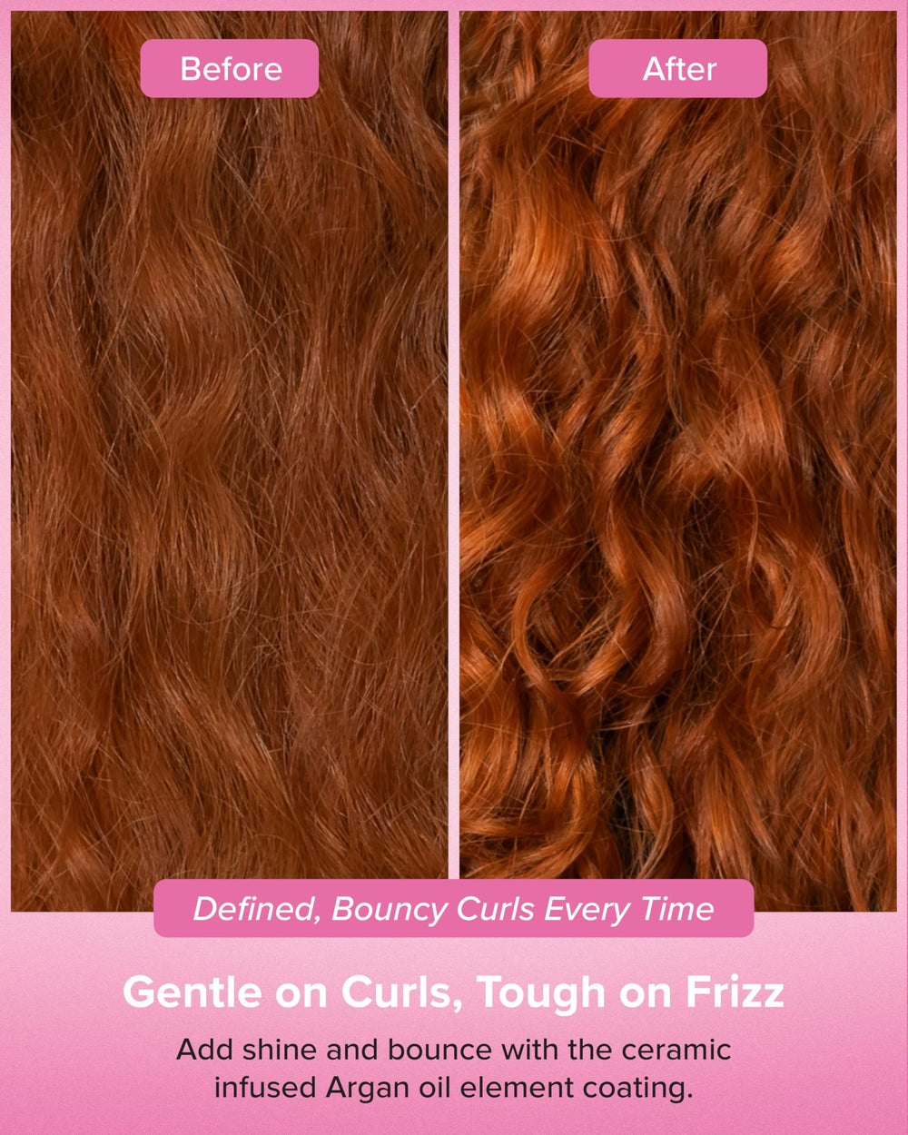 Bellissima Diffon volume and shine boosted by the Curl Booster System.