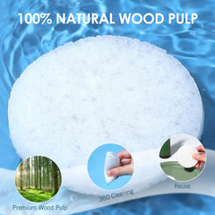 Belongtous compressed face sponges travel size ready for touch-up cleansing.