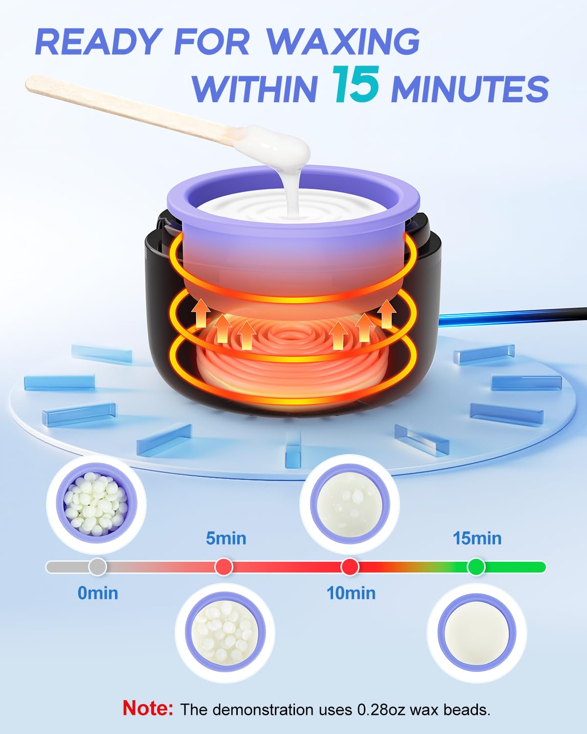 Beloving Applicators provide smooth, precise wax application