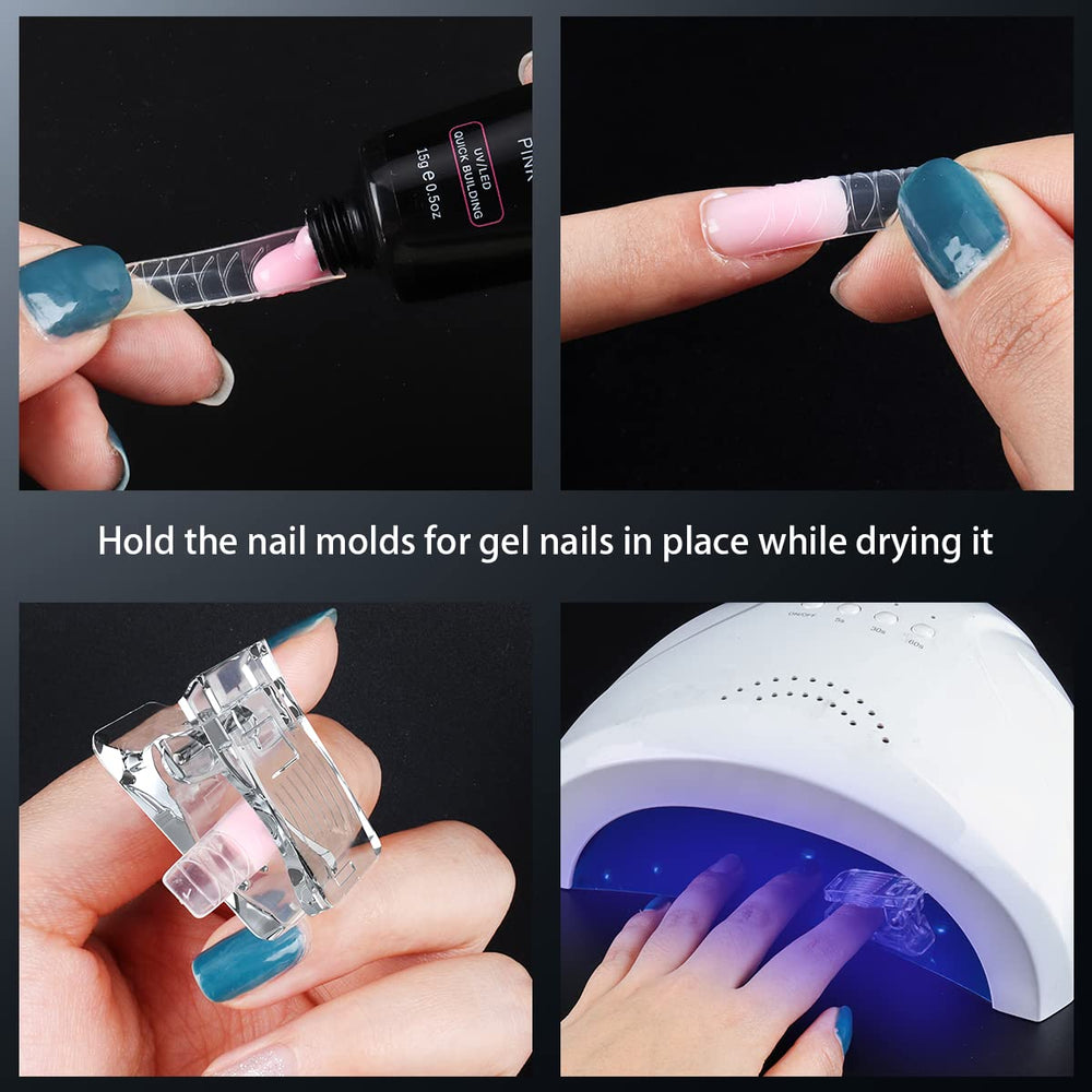 Beloving clip de uñas de plástico grueso para mayor firmeza