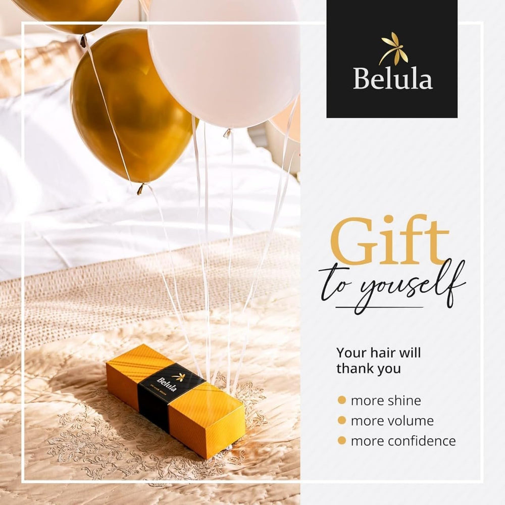 Belula Boar Bristle Hair Brush on scalp during use illustrates gentle massage and improved circulation