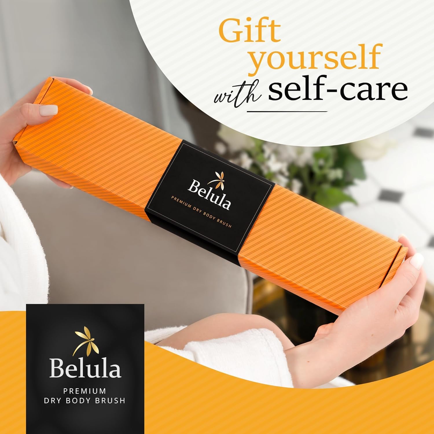 Belula gift spa experience close-up showcasing premium packaging