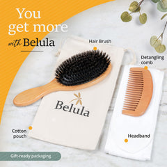 Belula spa headband keeps hair tidy during skincare routine