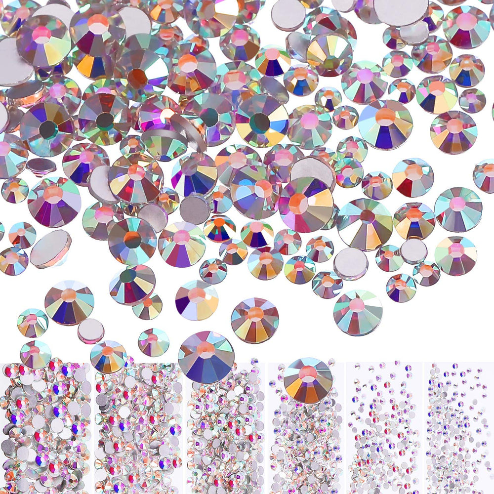 Bememo cristales AB 1.6 mm para bordados y decoración elegante.