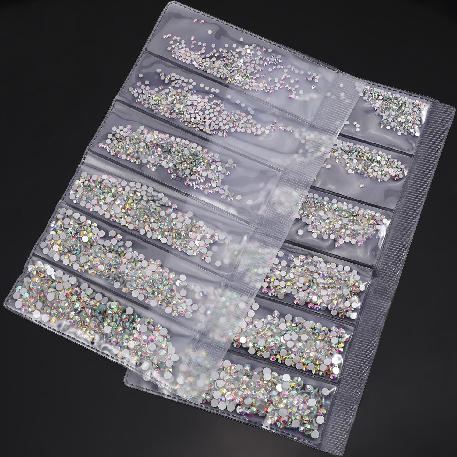 Bememo cristales AB 2.8 mm para manualidades y detalles glamorosos.
