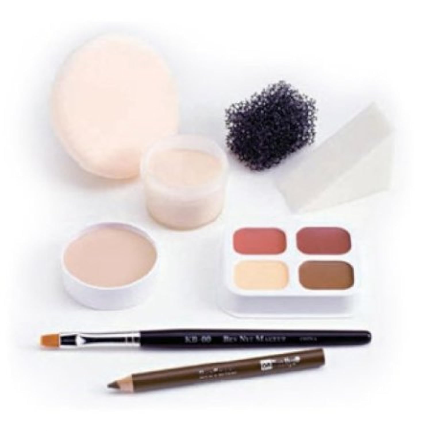 Ben Nye Theatrical Creme Personal Kit box display for quick stage makeup