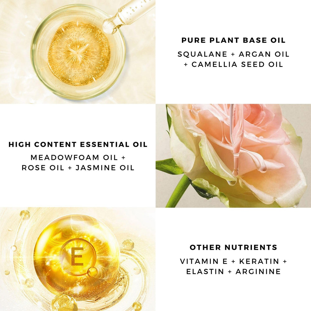 Benatu Aceite perfumado para cabello Vainilla Magnolia: aporta brillo suave al cabello