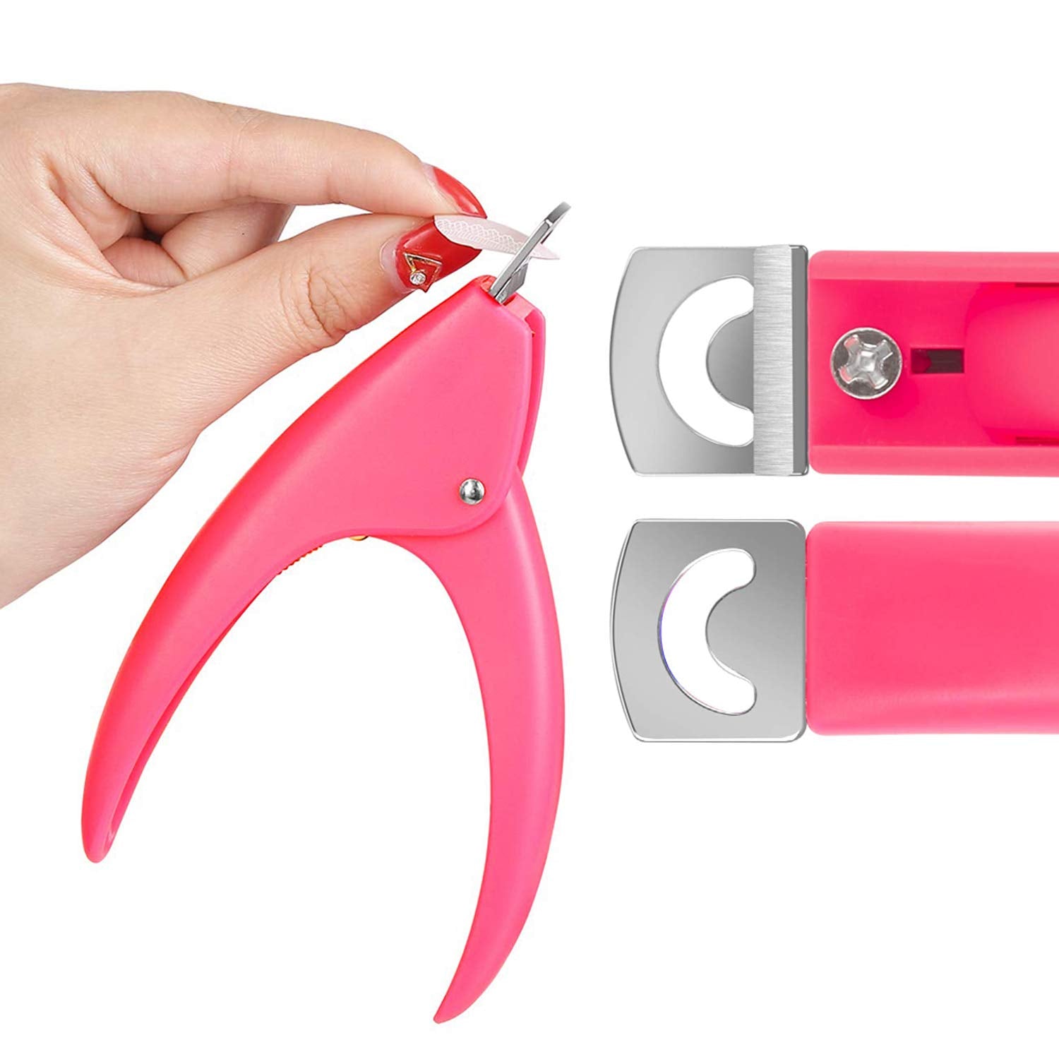 Solución para fijar moldes de uñas y crear extensiones con precisión.