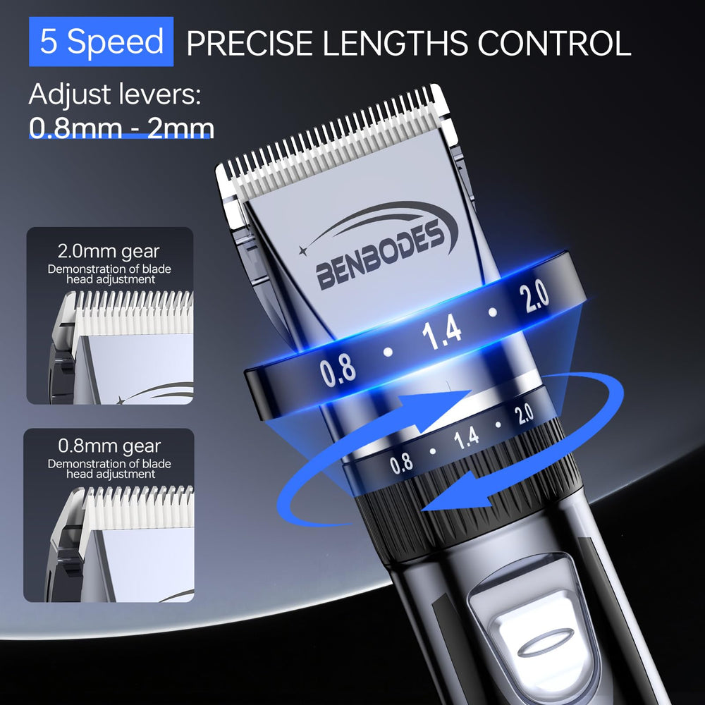 Benbodes 14-piece grooming kit provides everything you need for at-home hair and beard trimming.