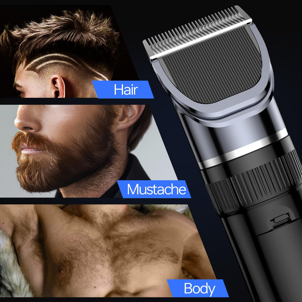 Benbodes titanium-ceramic blades deliver smooth cuts with minimal snag for thick hair.