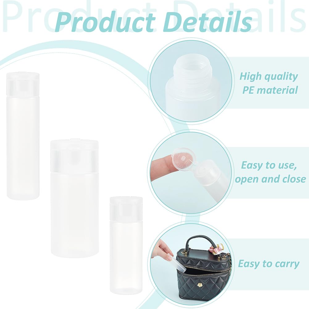 BENECREAT leak-proof rotate-cap design keeps bottles secure during travel.