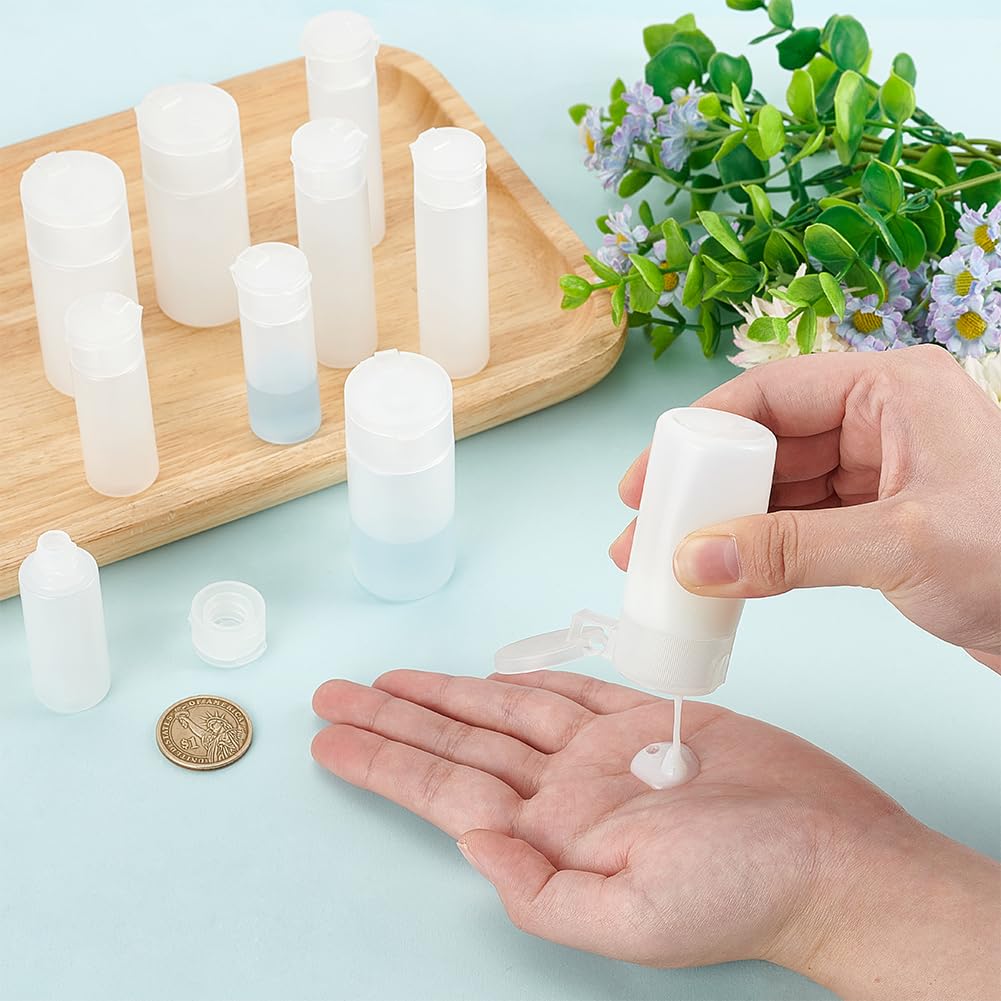 BENECREAT 12ml bottle with flip cap, perfect for samples and touch-ups.