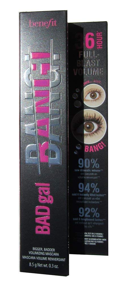 Benefit Bad Gal Bang cepillo para volumen, aplicación suave y definida.