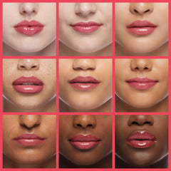 Benefit Bene Tint dot-and-blend on cheeks for a natural flush.