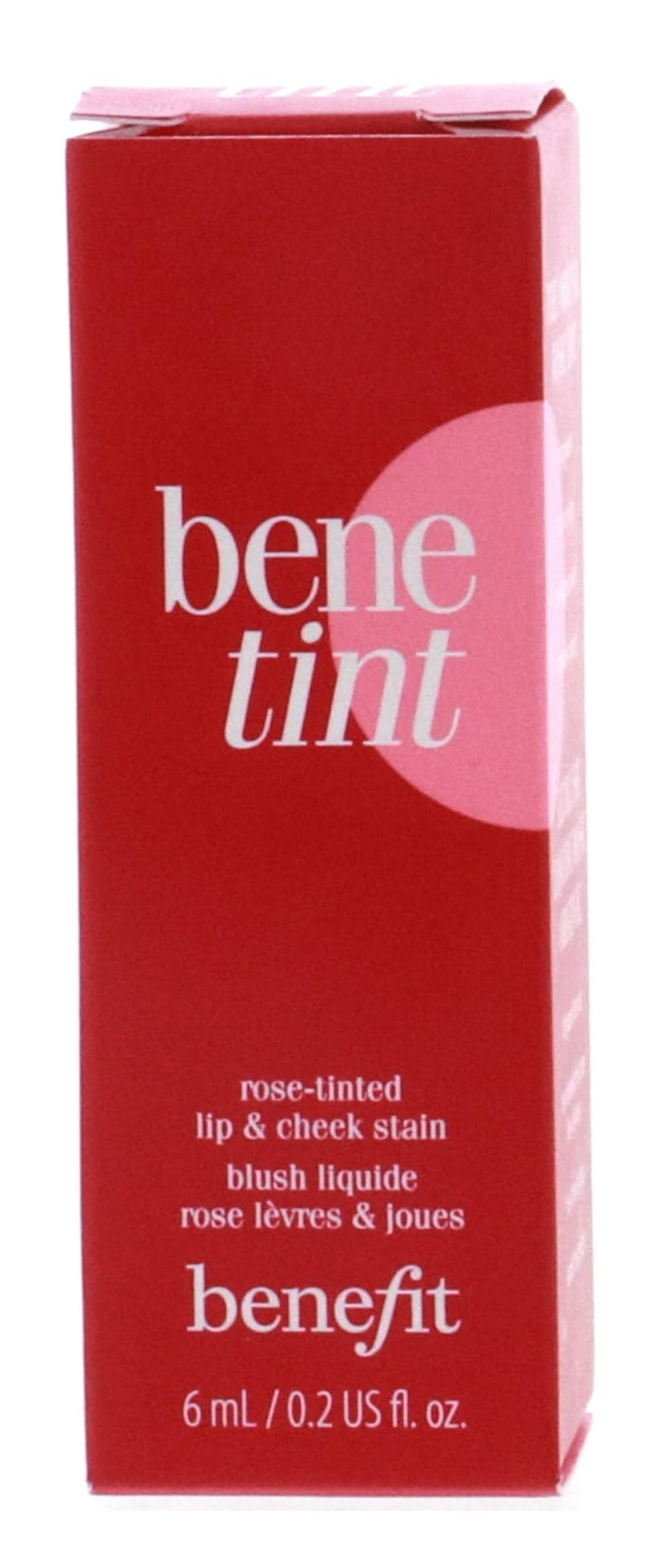 Benefit Bene Tint worn under High Beam for dewy glow on cheeks.