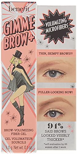 Benefit Gimme Brow+ volumizing gel adds fullness while tinting brows