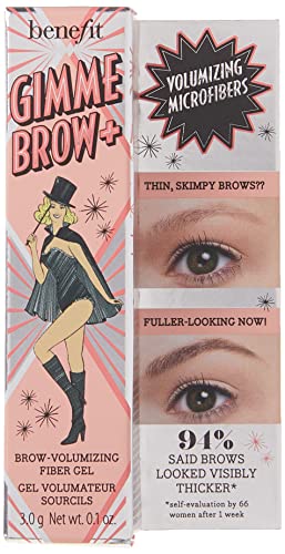 Benefit Gimme Brow precision brush applies short strokes for defined shape