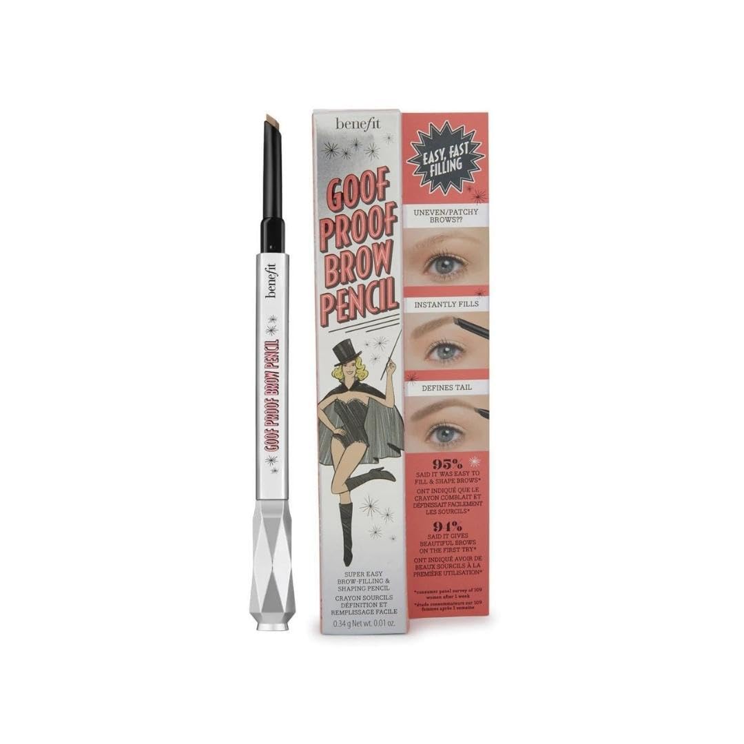 Benefit Goof Proof Brow Pencil box showing new-with-box packaging for gifting.