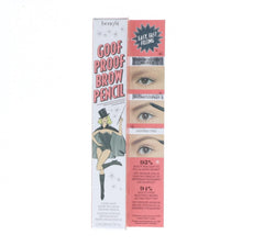 Benefit Goof Proof Brow Pencil includes a spoolie end for blending and grooming.
