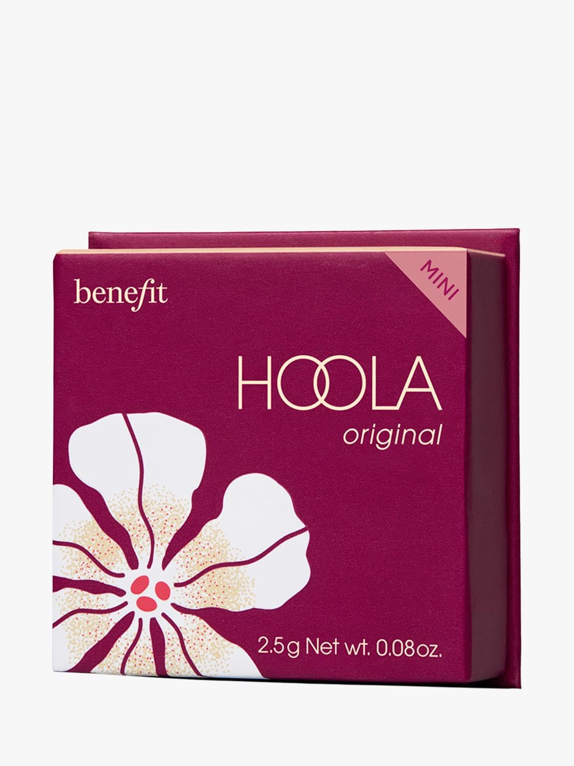 Benefit Hoola Mini acabado mate sin brillo para piel radiante.