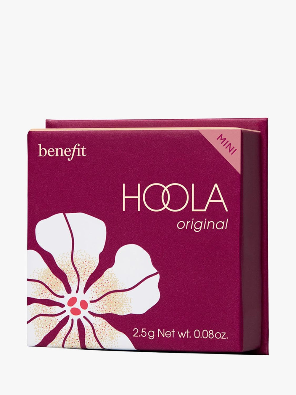 Benefit Hoola Mini acabado mate sin brillo para piel radiante.
