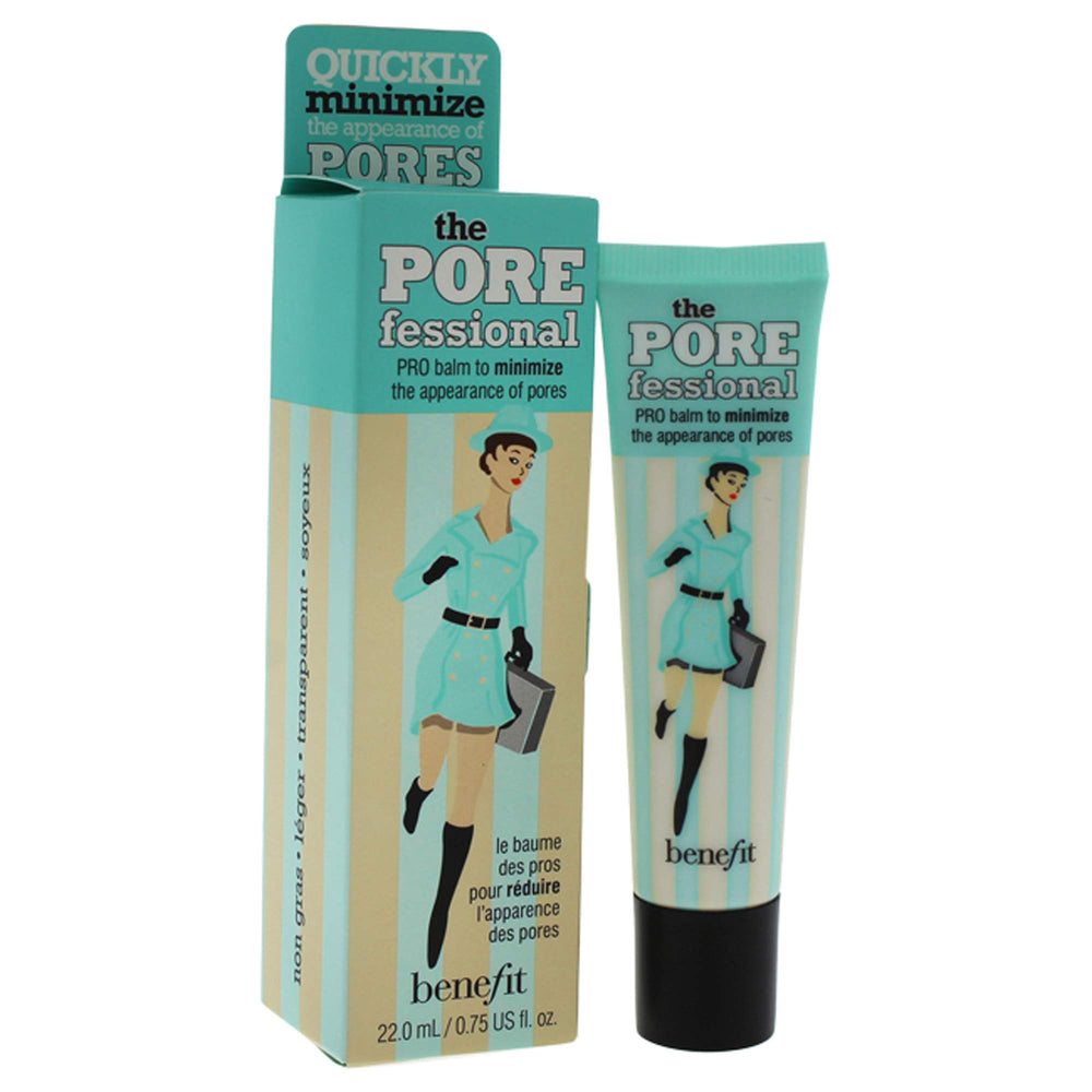 Benefit POREfessional primer silky balm smooths pores for a flawless finish.