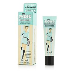 Benefit The Porefessional Pro Balm Primer bottle showing a silky, pore-minimizing formula.