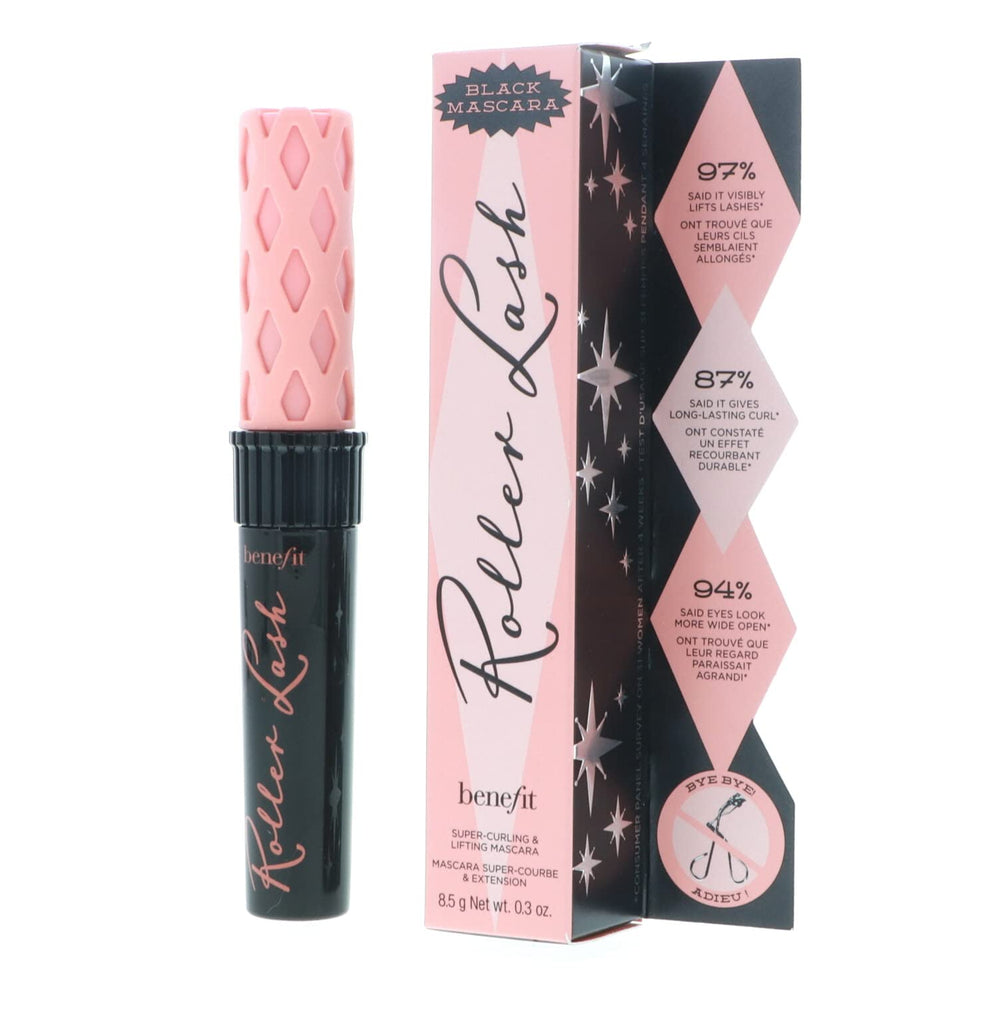 Benefit Roller Lash lashes after use with enhanced curl and definition