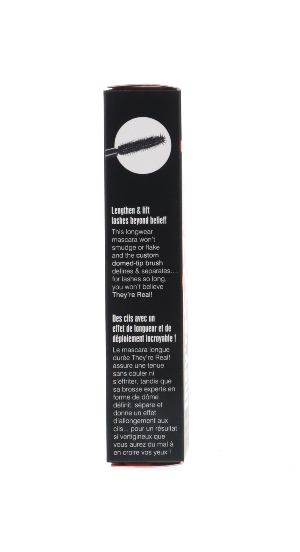 Benefit They're Real Mascara full lashes view for a voluminous lash look.