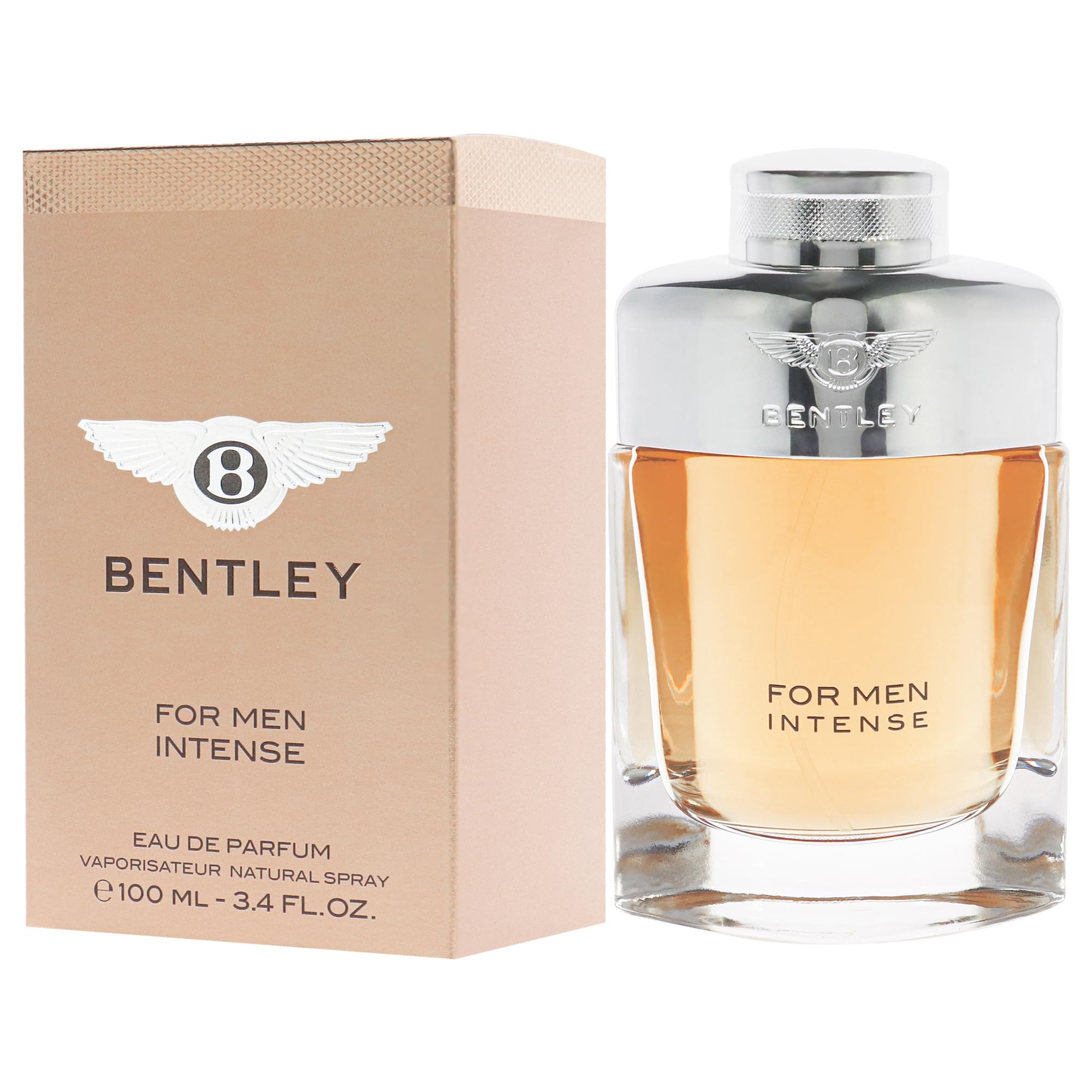 Bentley Intense packaging box showing premium presentation