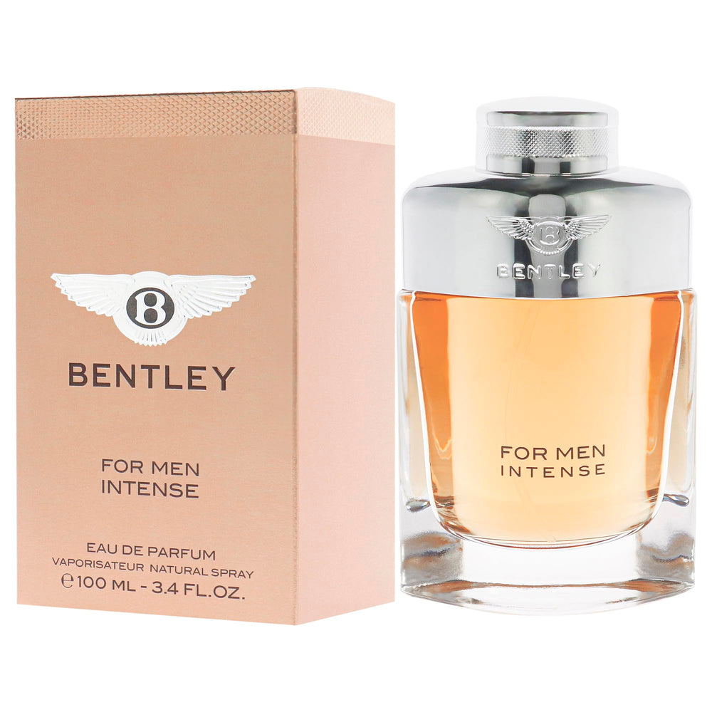 Bentley Intense packaging box showing premium presentation