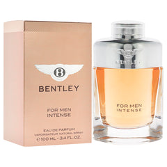 Bentley Intense spray action indicating easy application