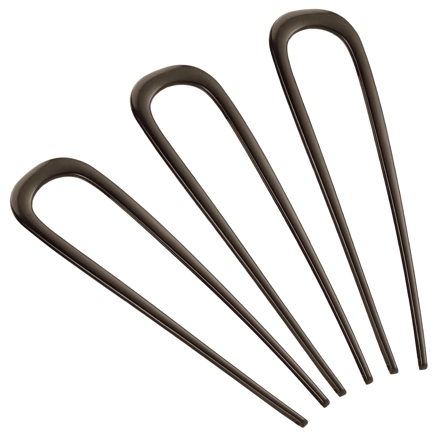 BEoffer French hair pin 3pcs packaging highlights sleek metal design for secure all-day hold