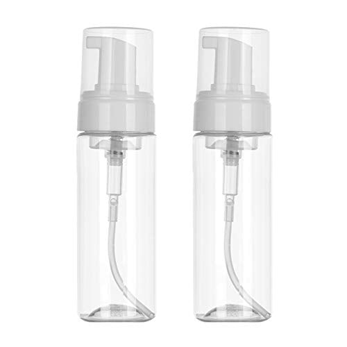 Beoncall foaming dispenser clear bottle shows 200ml capacity for easy foam soap use.