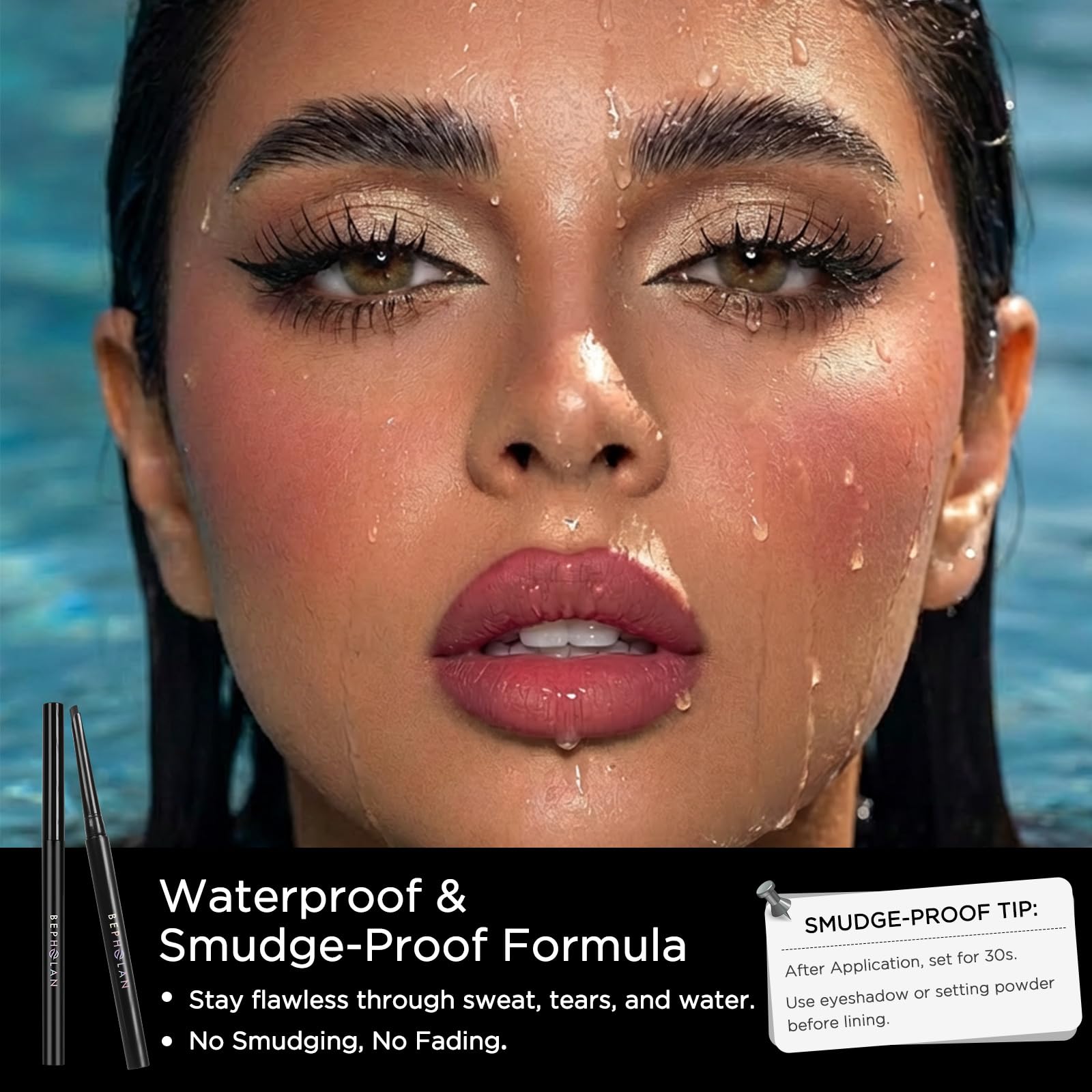 BEPHOLAN 1.0mm precision tip creates ultra-fine defined lines.