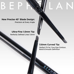 BEPHOLAN waterproof eyeliner stays smudge-proof all day.