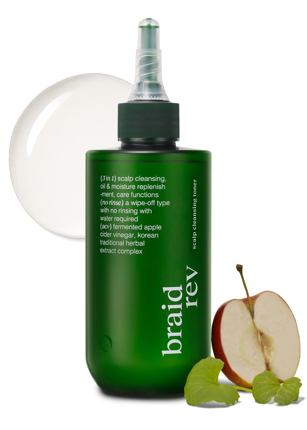 Bephor scalp toner bottle offers citrus refreshment for daily care