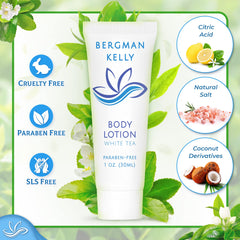 BERGMAN KELLY 1 oz bottle with white tea scent for quick refreshment