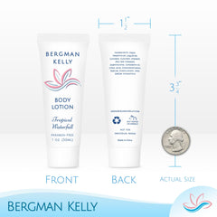 Bergman Kelly foil-sealed leak-proof tube ensures guest hygiene