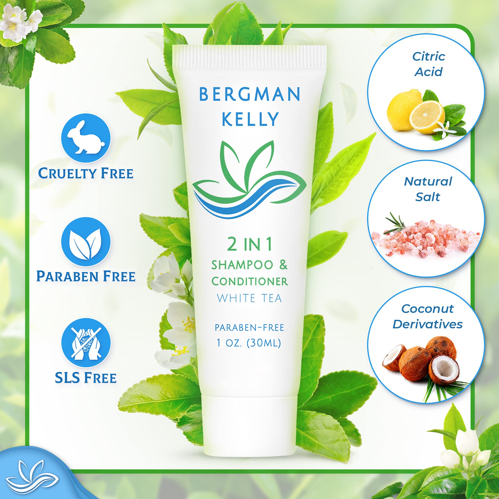 BERGMAN KELLY foil-sealed travel tube preserves freshness