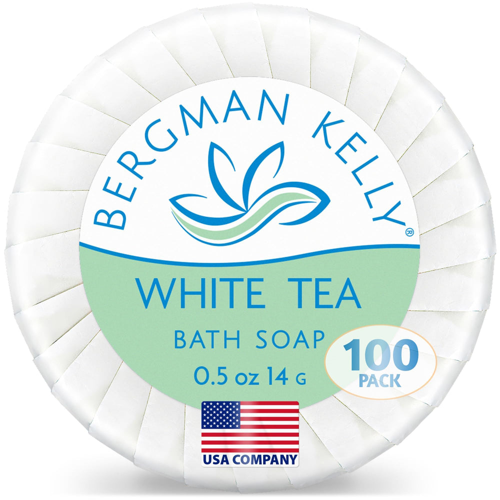 BERGMAN KELLY jabón hotel-te-blanco 14 g, fragancia suave para la estadía