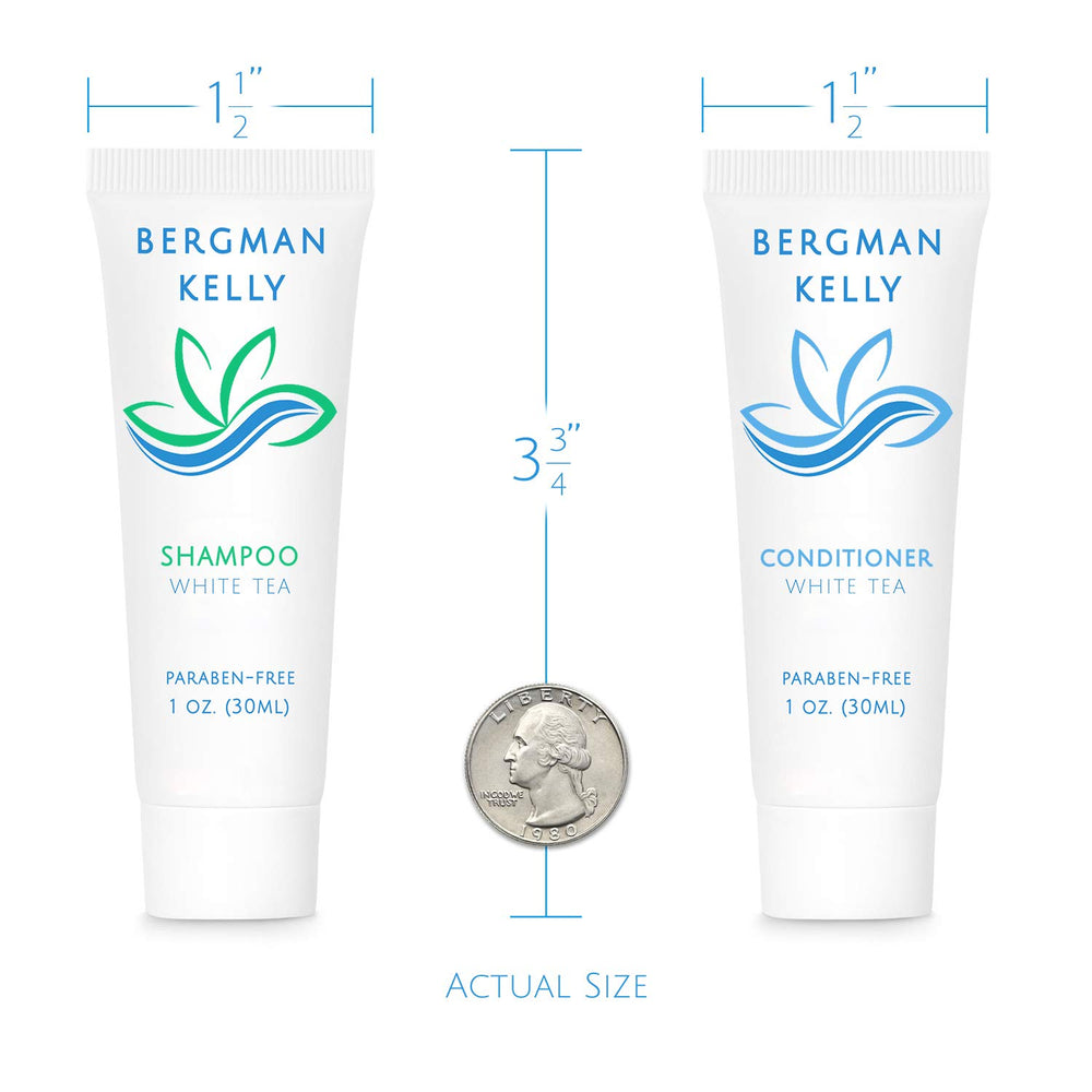 Bergman Kelly white tea scent tubes offer refreshing hotel fragrance.