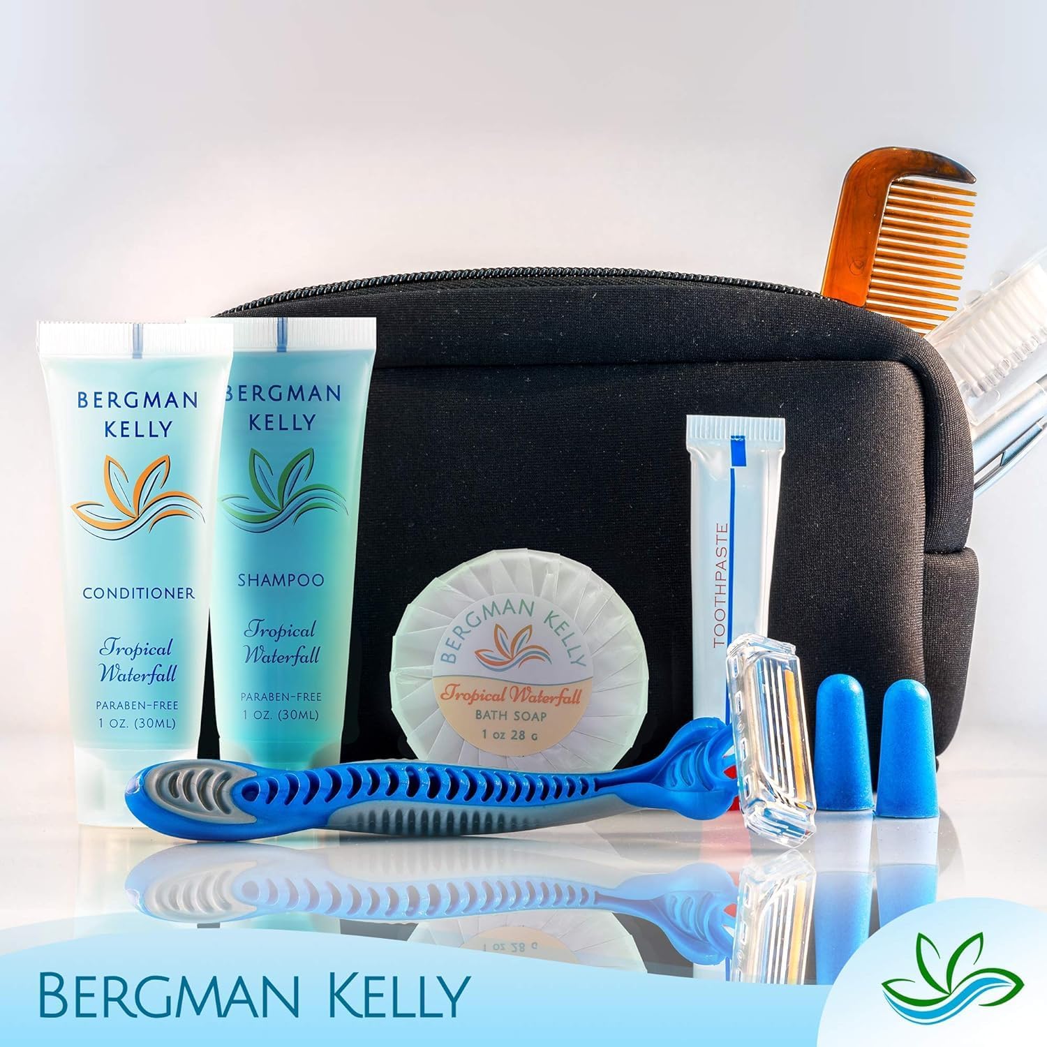 BERGMAN KELLY travel size soap 1oz ideal for guest suites and travel.