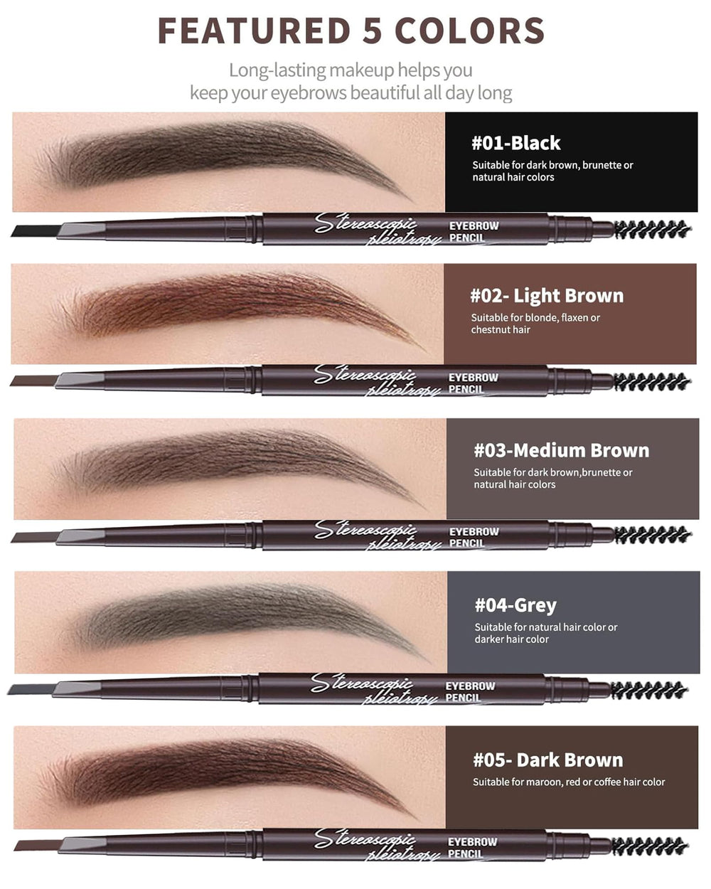 Berinist razor included helps refine brows with precision