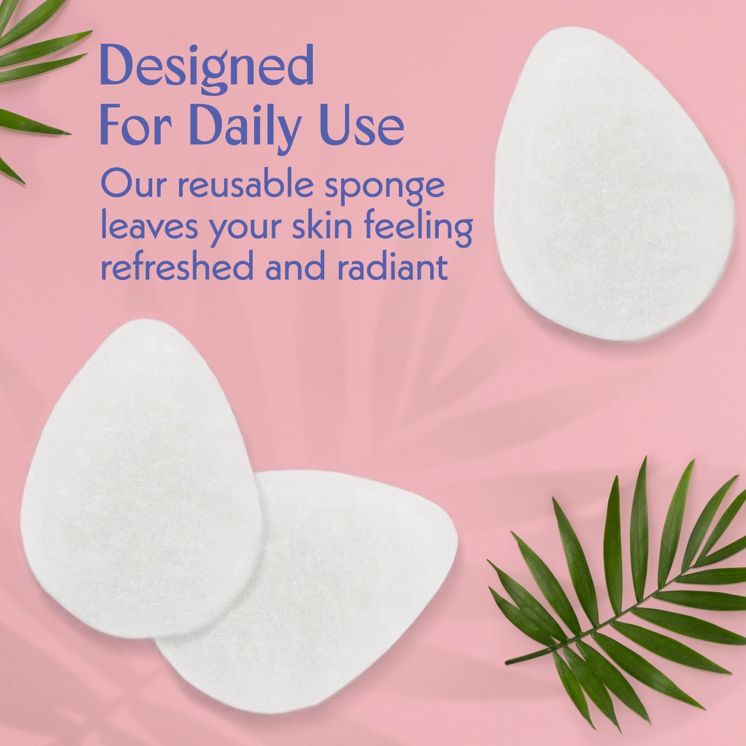 Berkland exfoliating sponge suitable for all skin types.
