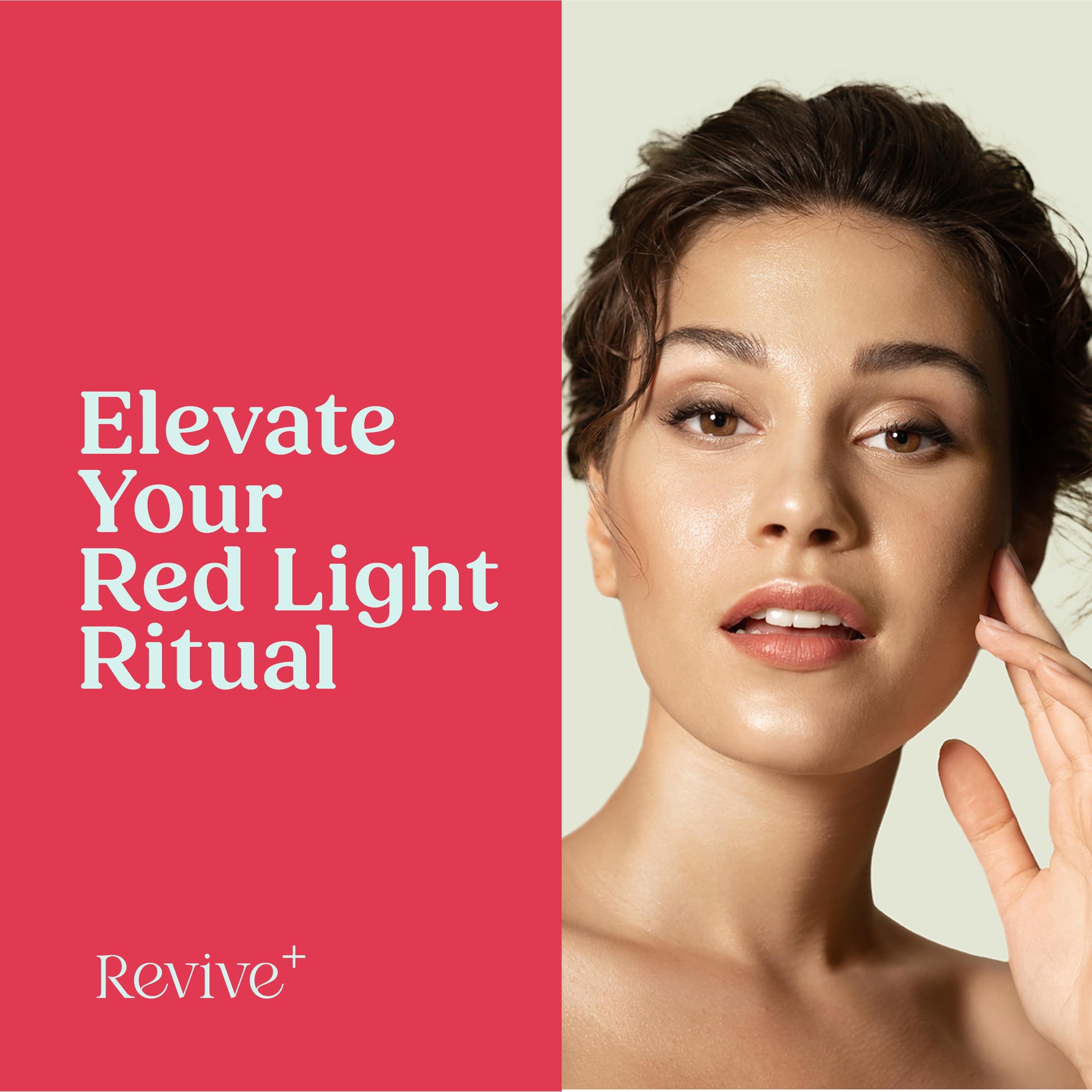 Berkland Revive Green Tea Serum application showing fast-absorbing hydration.