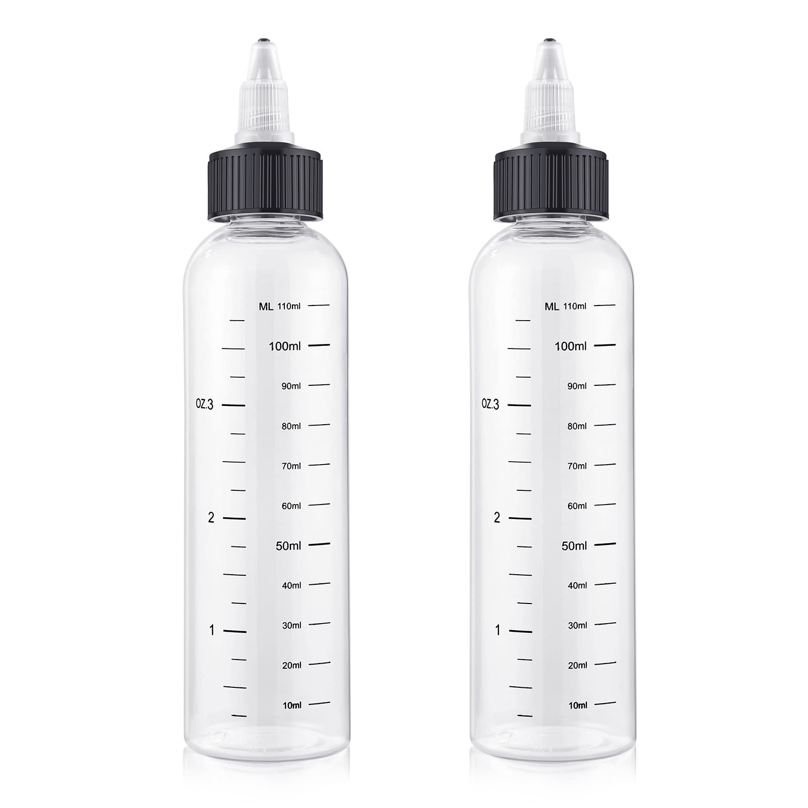BESARME 2-pack bottle with graduated scale for precise dosing on scalp
