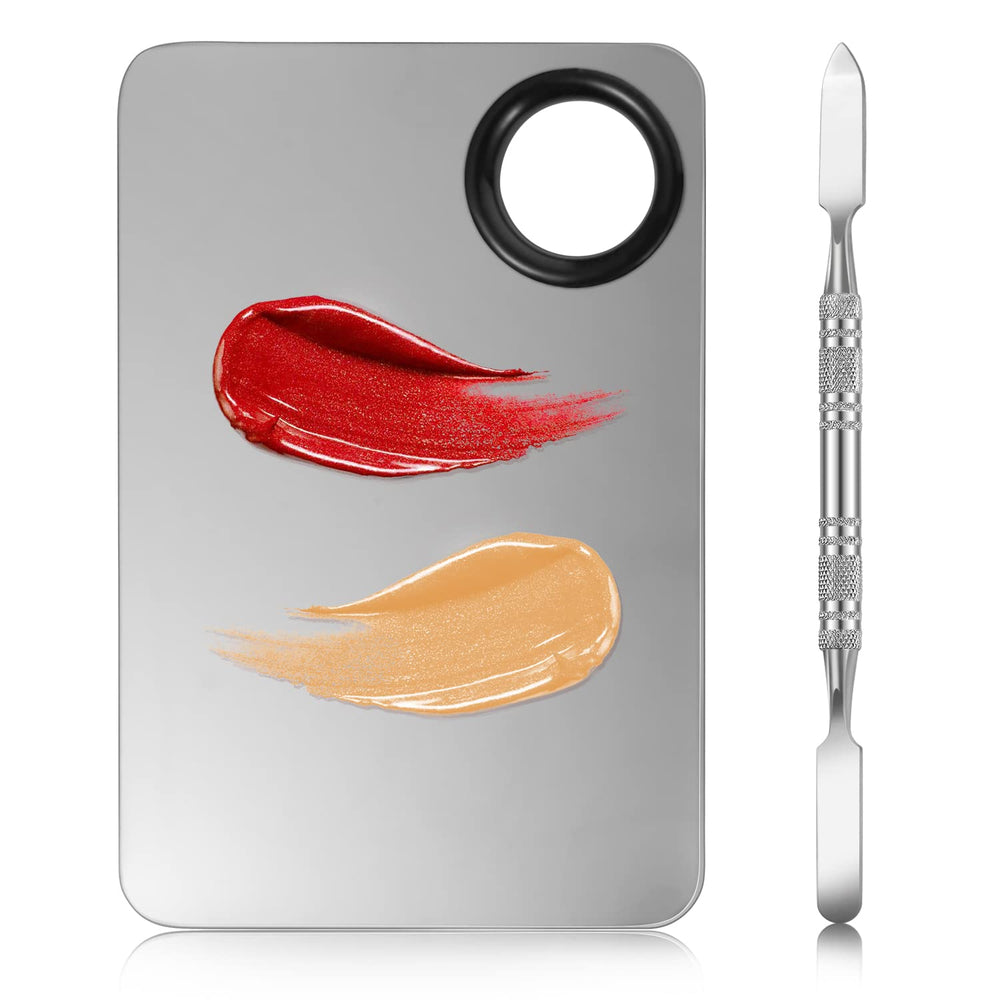 BESARME paleta de mezcla en acero inoxidable para fundación y sombras.
