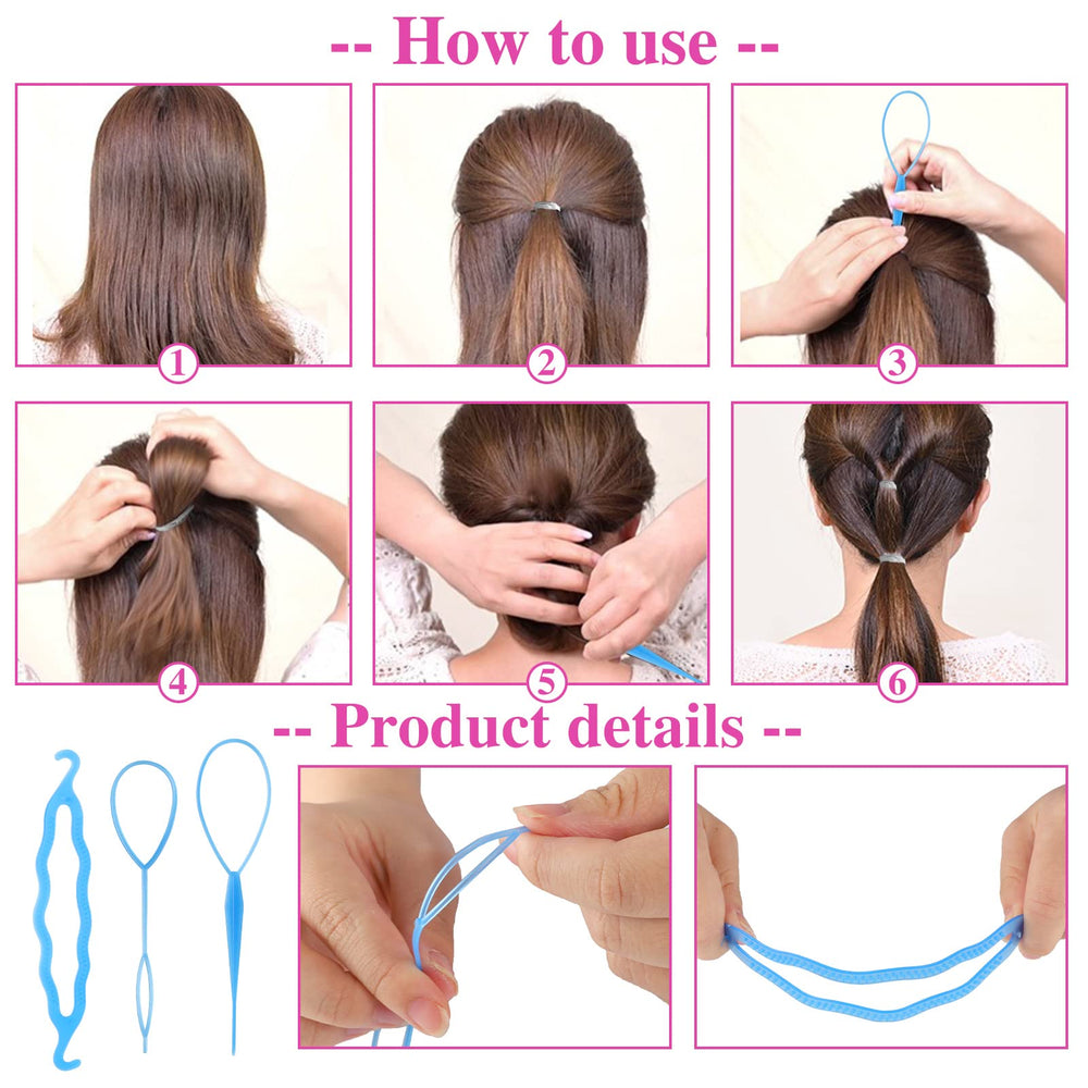 BESARME topsy tail styling tool for playful kids' hairstyles